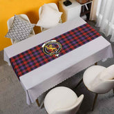 Clan Broun Tartan Crest Table Runner Cotton WU19 Broun Tartan Tartan Table Runner
